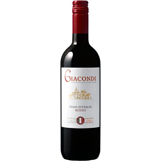 ジャコンディ・ロッソ / モンド・デル・ヴィーノ 赤 750ml イタリア 赤ワイン コンビニ受取対応商品 ヴィンテージ管理しておりません、変わる場合があります お酒 父の日 プレゼント