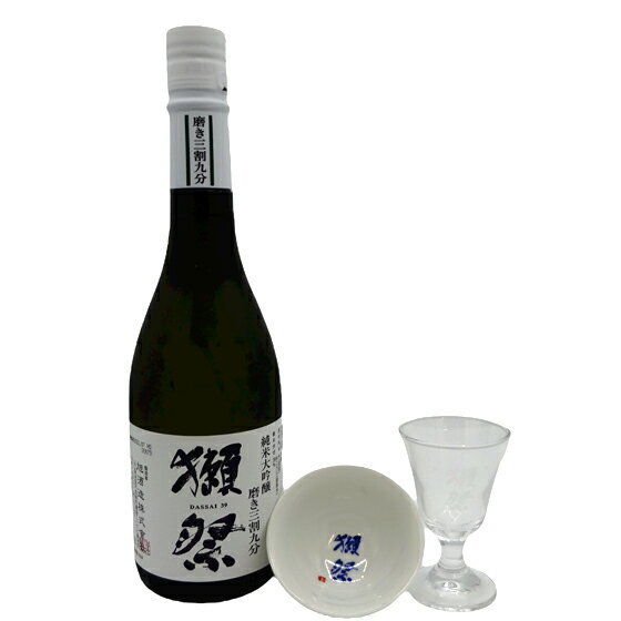 【正規販売店】獺祭 セット 純米大吟醸 磨き 39 720ml 獺祭 お猪口 おちょこ 貴人グラス ギフトボックス入り 日本酒 山口県 旭酒造 日本酒 本州のみ送料無料 お酒 父の日 プレゼント