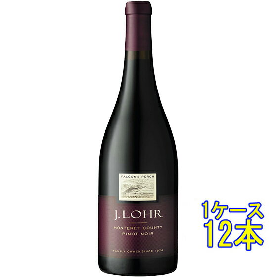 J.ローアー ファルコンズ・パーチ ピノ・ノワール 赤 750ml 12本 アメリカ合衆国 カリフォルニア 赤ワイン ケース販売 コンビニ受取対応商品 ヴィンテージ管理しておりません、変わる場合があります お酒 父の日 プレゼント