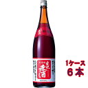 東肥赤酒 とうひあかざけ 料理用 瓶 1800ml 6本 熊本県 瑞鷹 料理酒 ミリン コンビニ受取対応商品 ケース販売 母の日 プレゼント