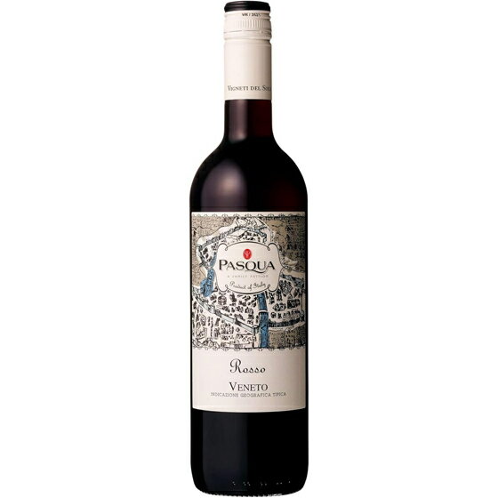ロッソ・ヴェネト / パスクア 赤 750ml イタリア ヴェネト 赤ワイン コンビニ受取対応商品 ヴィンテージ管理しておりません、変わる場合があります お酒 父の日 プレゼント