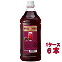 アサヒ ザ バーテンダー スイートカシス 1800ml 6本 リキュール 希釈用 ペットボトル ケース販売 お酒 母の日 プレゼント