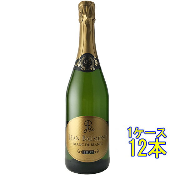 ジャン・バルモン ブラン・ド・ブラン ブリュット 白 発泡 750ml 12本 フランス ラングドッ ...