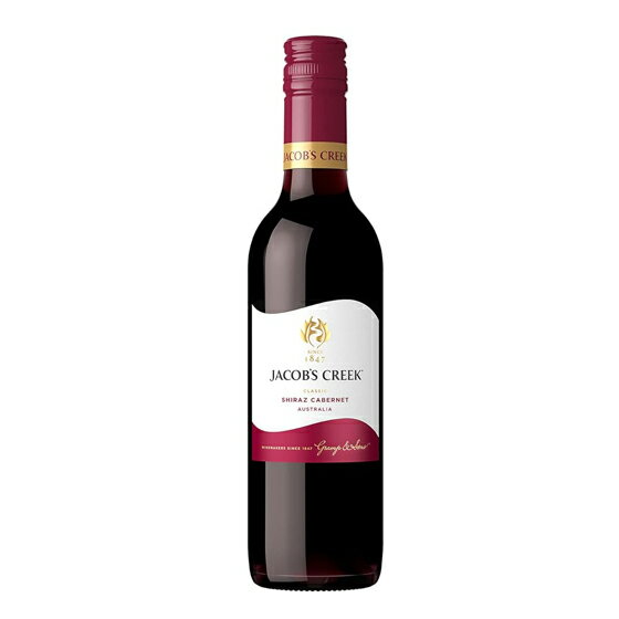 ジェイコブス・クリーク シラーズ・カベルネ ハーフ 赤 375ml オーストラリア 南オーストラリア 赤ワイン コンビニ受取対応商品 ヴィンテージ管理しておりません、変わる場合があります お酒 父の日 プレゼント