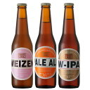 おすすめビールセット 大阪編 箕面ビール ヴァイツェン ペールエール W−IPA 3本 ギフトセット ギフトボックス 飲み比べ クール便 本州のみ送...
