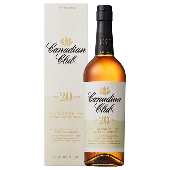 カナディアンクラブ 20年 750ml カナダ カナディアンウイスキー コンビニ受取対応商品 お歳暮 プレゼント