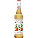 MONIN ピーチ シロップ 700ml モナン ノンアルコールシロップ リキュール コンビニ受取対応商品 母の日 プレゼント