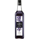 1883 メゾンルータン バイオレット シロップ 1000ml すみれ デニオ総合研究所 MAISON ROUTIN ノンアルコールシロップ コンビニ受取対応商...