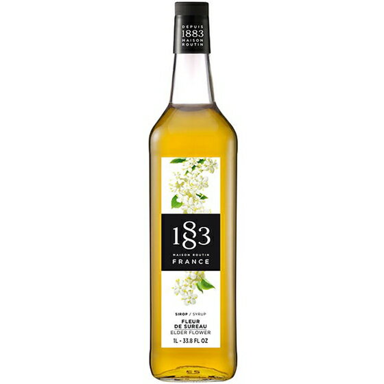 1883 メゾンルータン エルダーフラワー シロップ 1000ml デニオ総合研究所 MAISON ROUTIN ノンアルコールシロップ コンビニ受取対応商品 ...