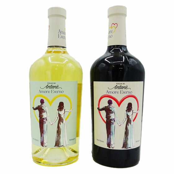 アモーレ・エテルノ オーガニック 赤白セット 750ml イタリア ヴェネト コンビニ受取対応商品 ヴィンテージ管理しておりません、変わる場合があります お歳暮 プレゼント