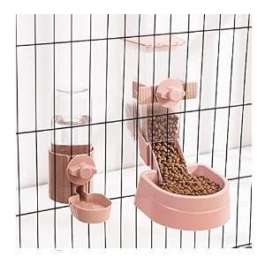 ペット自動給餌器 ケージ 固定 猫 固定 犬 自動餌やり機 ケージ 取付 食べやすい 自動 留守番 ゲージ ..