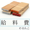 【 ゴム印 】科目印 『 給料費 』 24×6mm 木製台木 【店頭受取対応商品】 会計 確定申告 青色申告 白色申告 出納長 簿記 帳簿 日計表 わかりやすい 既製品