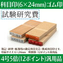 【 ゴム印 】科目印 『 試験研究費 』 6×24mm 木製台木 【店頭受取対応商品】 会計 確定申告 青色申告 白色申告 出納長 簿記 帳簿 日計表 わかりやすい 既製品 2