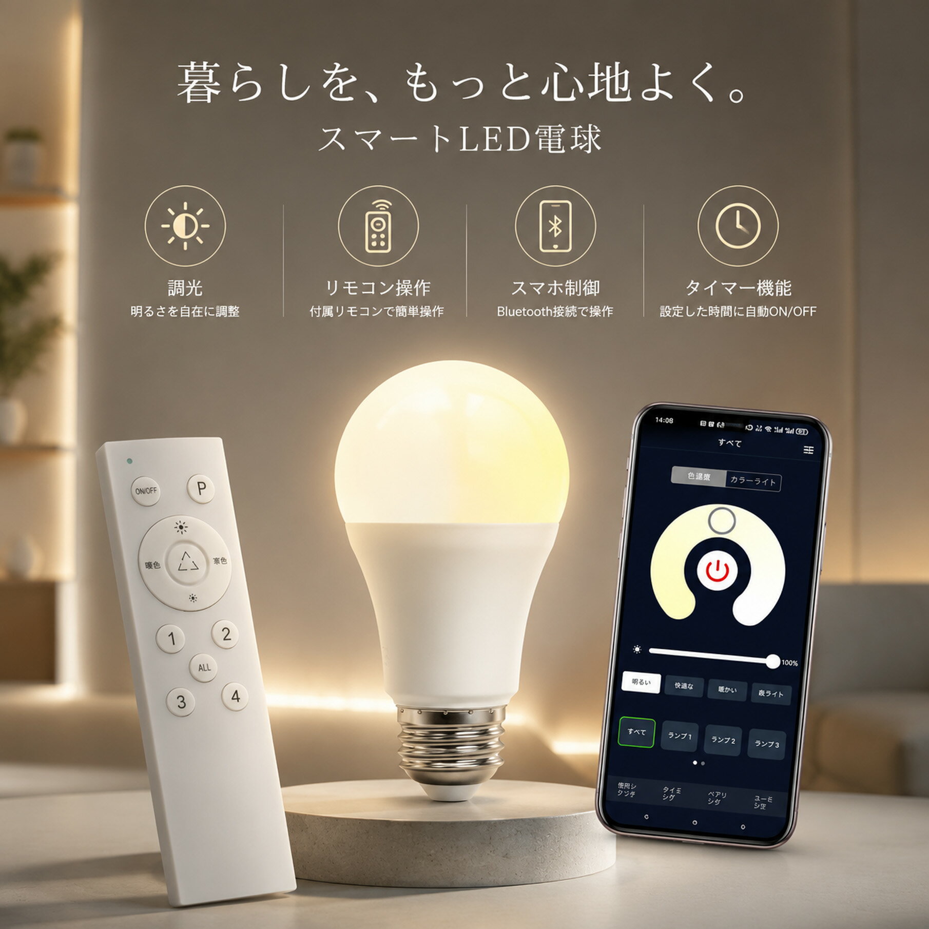 楽天市場】ikea 電球 調光 リモコンキットの通販