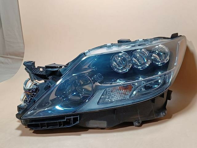 【中古】コーティング済 レクサス LS UVF45 左ヘッドランプ・ヘッドライト LS600H バージョンU コイト 50-111 81150-50590 214