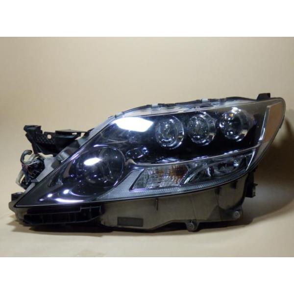 【中古】コーティング済 レクサス LS UVF45 左ヘッドランプ・ヘッドライト LS600H バージョンS Iパッケージ コイト 50-110 81150-50590 077