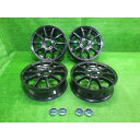 【新品】 社外 社外 シュナイダースタッグ14インチ 4.5J 4穴 4本 100 +43 ホイール アルミ ストロングガンメタ