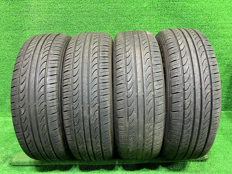 【中古】 GOODYEAR サマー グッドイヤー ALLAGE AL01 195/65R15 4本 2本5ミリ 2本6ミリ タイヤ 15イン..