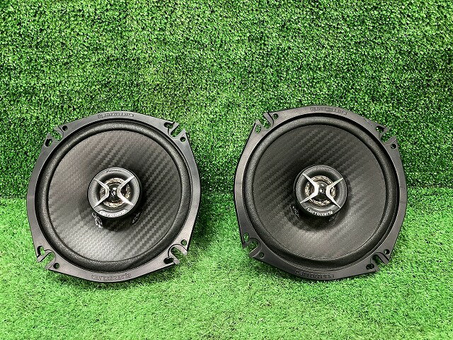 【中古】 CR-Z ZF1 スピーカー アルファブラックレーベル カロッツェリア TS-F1720 BG57P