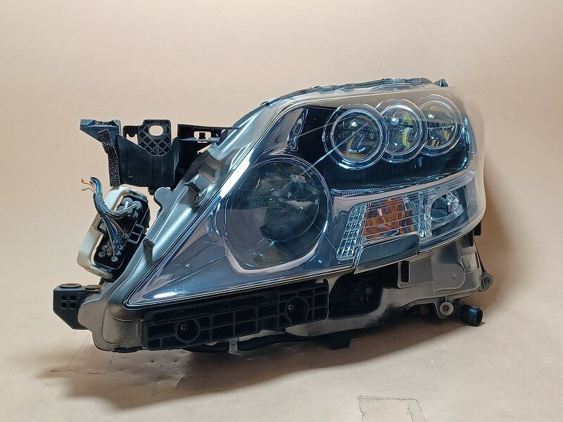 【中古】コーティング済 レクサス LS UVF46 左ヘッドランプ・ヘッドライト LS600HL コイト 50-95 81150-50380 212