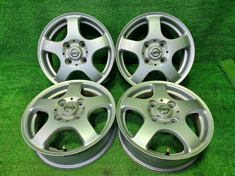 ニッサン　日産　純正アルミホイール　13インチ　モコ ニッサン 日産 純正アルミホイール 13インチ モコ - メルカリ