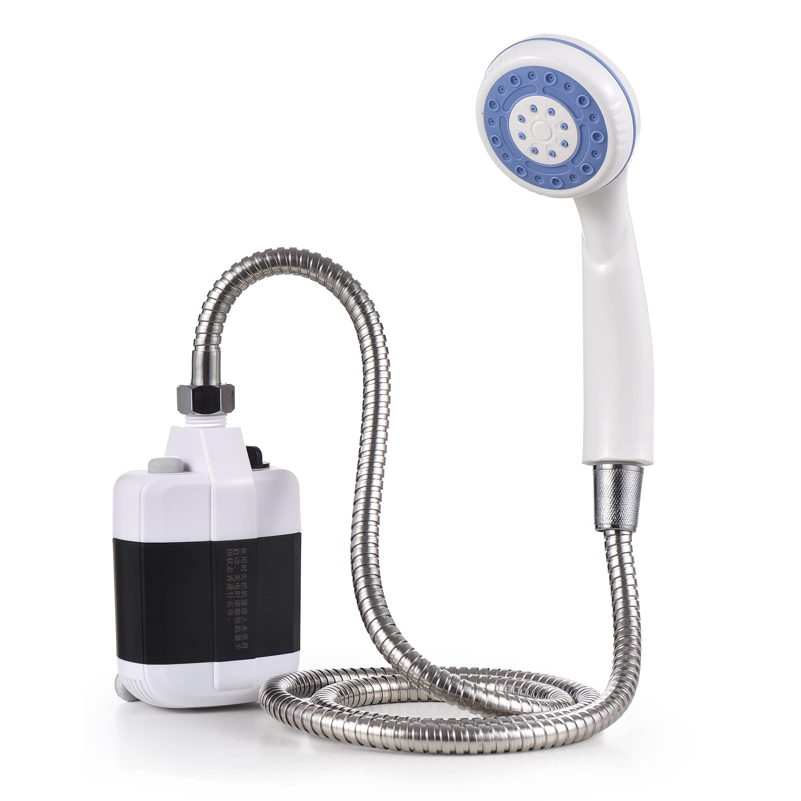 SZSS ポータブルキャンプシャワー屋外USB充電式電動シャワーポンプキャンプ洗車ガーデニングペットクリーニング用