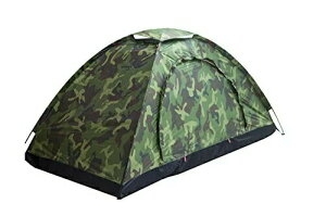 SZSS 一人用 テント コンパクト 迷彩柄 キャンプテント ソロテント 小型テント 防災 緊急 アウトドア用品