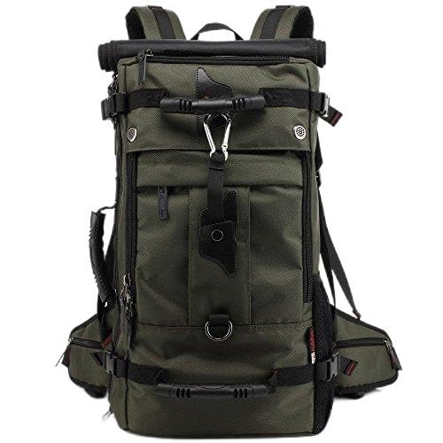 SZSS アウトドア 登山用バッグ 40L オックスフォード ブラック KAKA-2070