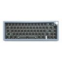 SZSS コンパクトRGBキーボード、15.755.911.97インチポータブル67キーキーボード、2.4Gワイヤレス有線ホームオフィスキーボード、ゲームルーム、自宅、オフィス用RGBメカニカルキーボード柔軟なタイピング