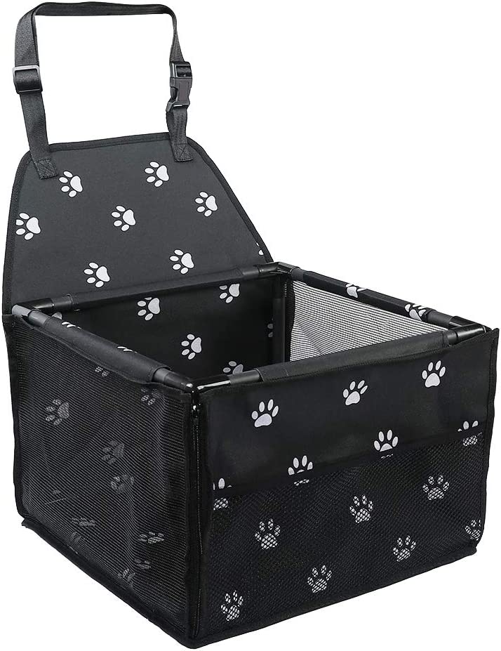 ペットドライブボックス ドライブシート 小型犬用 猫用 (ブラック)