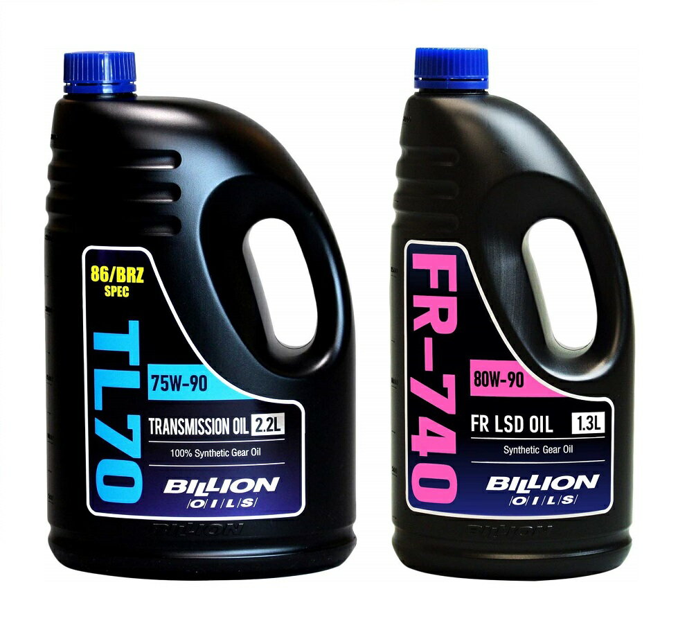 商品説明メーカー名BILLION(ビリオン) 商品名 TL70(86/BRZ 専用 マニュアル トランスミッション オイル 2.2L)&nbsp; FR-740 (FR/4WD 機械式LSD専用 デフオイル 1.3L)&nbsp; メーカー品番BOIL-TL7022BOIL-FR740-L13仕様86/BRZ 専用 マニュアル トランスミッション オイル 2.2L FR/4WD 機械式LSD専用 デフオイル 1.3L送料サイズ100サイズ