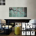 【楽天ランキング1位獲得】油絵 絵画 壁掛け インテリア 花の絵 おしゃれ 壁掛け 絵 アートパネル 内装用【深雪紅梅】5枚組 油彩画