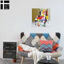 【楽天ランキング1位獲得】絵画 空間にユニークな彩りを 油絵【カラフルチェア】『椅子の表現が斬新であきない!』 カラフルな色合いが空間をパッと明るく! お子様の...