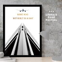 【スーパーSALE限定クーポン】 LIFEHACK プロ仕様 アートポスター 都市風景 A2 A3 A4 サイズ フレーム対応 飛行機 ビル ローマは一日にして...