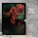 【スーパーSALE限定クーポン】 LIFEHACK 高解像度 写真ポスター インテリアデザイン用 A2 A3 A4 フレーム対応 水中 水に溶解するインク 渦巻...