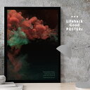 【スーパーSALE限定クーポン】 LIFEHACK 高解像度 写真ポスター インテリアデザイン用 A2 A3 A4 フレーム対応 水中 水に溶解するインク 渦巻...