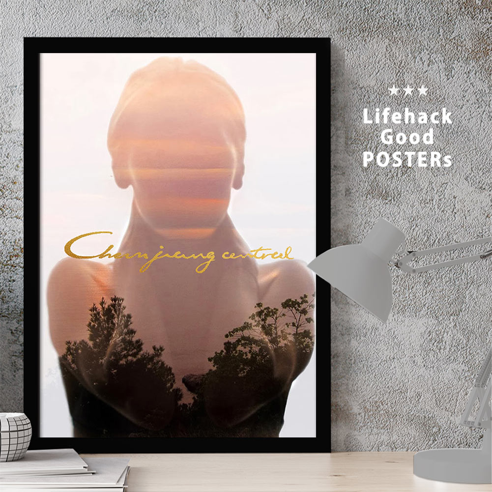 ポスター 【サイズが選べるようになりました】 LIFEHACK 女性 アートプリント アートポスター A3 A4 A2 フレーム