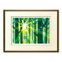 幸せの青い鳥絵画 版画 玄関 リビング 額入り 花の絵 プレゼント お祝い 床の間 和室 洋間 壁 アート インテリア 母の日