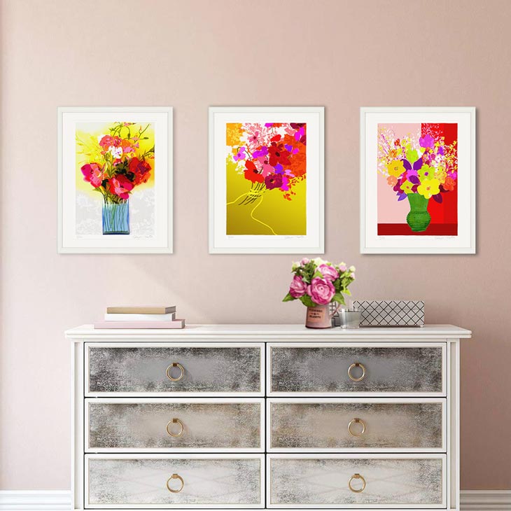 楽天市場 絵画 風水 インテリア 額入り Le Bouquet 花束 黄色い花 アート 壁掛け 絵 花 ブーケ おしゃれ 玄関 レストラン 美容室 リビング 飾る 額絵 アートポスター フレンチ モダン 版画 壁掛けアート専門店東京アートラボ
