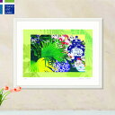 絵画 風水 インテリア 額入り Tropical et les vases「トロピカルと壺」アート 壁掛け 絵 花の絵 壁飾り おしゃれ 玄関 受付 レストラン...