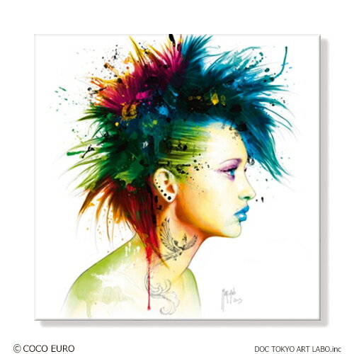 Fashion Punk SIZE:890*890mm アート 壁掛け 絵画 インテリア vividゲストルーム 店舗内装 インテリアアートハイエンド フレームレスアートCOCOEURO【楽天市場限定】 正規品
