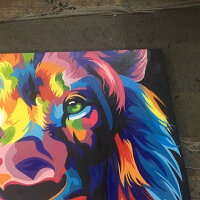 絵 絵画 壁掛け 印象に残るスタイリッシュな壁面装飾用絵画ホビー インテリアカラフル おしゃれ アート 美術品 骨董品 民芸品 極彩色 100x80cm ライオン 100x80cm 大型 印象に残るスタイリッシュな壁面装飾用絵画 壁掛けアート専門店東京アートラボ サロン 大きな絵 絵 絵画 壁掛け 印象に残るスタイリッシュな壁面装飾用絵画ホビー インテリアカラフル おしゃれ アート 美術品 骨董品 民芸品 極彩色 100x80cm ライオン 100x80cm 大型 印象に残るスタイリッシュな壁面装飾用絵画 壁掛けアート専門店東京アートラボ サロン 大きな絵