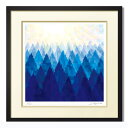 【楽天ランキング1位獲得】絵画 インテリア 壁掛け 額入り【陽樹】「冬の早朝 冷えきった空気の中で若草山に登ると 優しく心地よい光が出迎えてくれました」 母の日