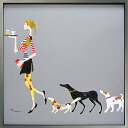 【楽天ランキング1位獲得】絵画 カフェ向き 壁掛けアート 【おてつだいさせて】油絵 玄関 ダイニング リビング 大きいサイズの油絵 額付き モノトーン 黒 白黒