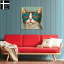 【楽天ランキング1位獲得】絵画 ダイナミックな壁掛け インテリア かわいい猫ちゃん・ワンコ・フクロウ・クマの絵 額無し 人気の絵画!スタッフおすすめ♪ 金魚 眼...