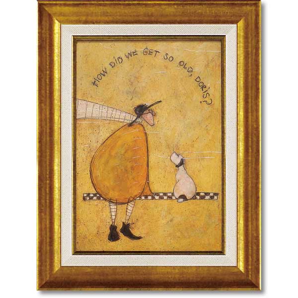 サムトフト SamToft ＆z アンズ 絵のある明るい毎日を アートパネル 北欧 犬 絵 イラスト