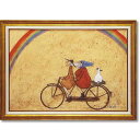 サムトフト SamToft &z 絵のある明るい毎日を「虹に向かって」アートパネル 北欧 犬 絵 イラスト 動物 TVYL(3)