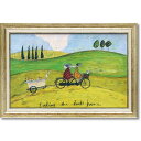 サムトフト SamToft &z 絵のある明るい毎日を「アヒル送迎サービス」アートパネル 北欧 犬 絵 イラスト SZ大 動物 TVGN