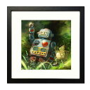 しあわせ運ぶ まんぷくかえるのイラストアート | 世紀の大発見 | 額入り カエル 絵 風水 インテリア 壁掛け 壁飾り 玄関飾り | プレゼント 引越し祝い 新築祝い 誕生日 開店祝い 開業祝い 母の日 父の日 ギフト