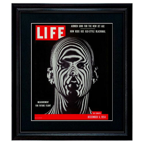 LIFE アートポスター AIR MAN 壁掛け 絵画 ライフポスター 復刻 雑誌 表紙 フレーム付き COVERDESIGN